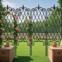 Load image into Gallery viewer, Weather-Resistant Garden Trellis - 4 Pack 47" High for Stylish Plant Support