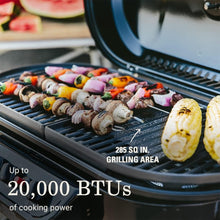 Load image into Gallery viewer, High-Power RoadTrip 285 Grill - Ideal for Camping with Side Tables &amp; Thermometer