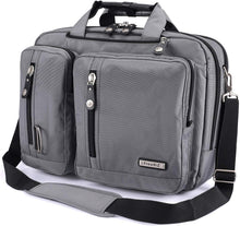 Load image into Gallery viewer, Versatile 18.4 Inch Convertible Laptop Briefcase Backpack &amp; Messenger Bag