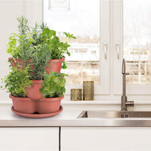 Load image into Gallery viewer, Space-Saving 5-Tier Terracotta Planter - Perfect for Vegetables and Succulents