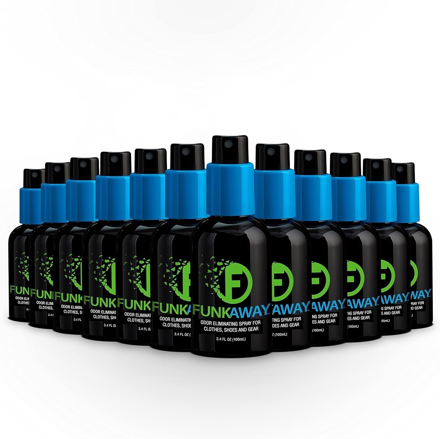 Extreme Odor Eliminator Spray, Fresh Scent, TSA Compliant Travel Mini, 12 Pack