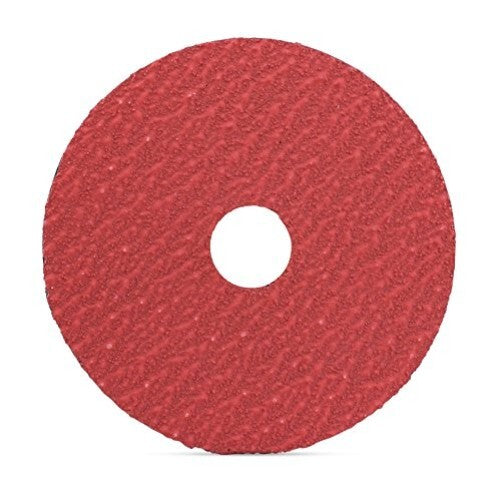 Ceramic 60 Grit Grinding & Sanding Discs 5” x 7/8” - 25 Pack for Angle Grinders