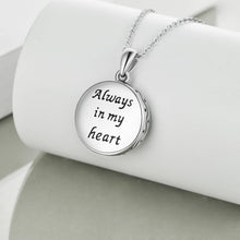 Load image into Gallery viewer, Personalized Tree of Life Memorial Urn Necklace - Sterling Silver with Engraving