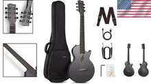 Load image into Gallery viewer, Lightweight Carbon Fiber Acoustic Electric Guitar with SP1 Pickup System