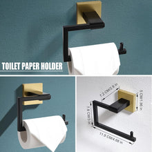Load image into Gallery viewer, Modern Wall-Mounted 5-Piece Bathroom Accessories Set - Stylish and Durable