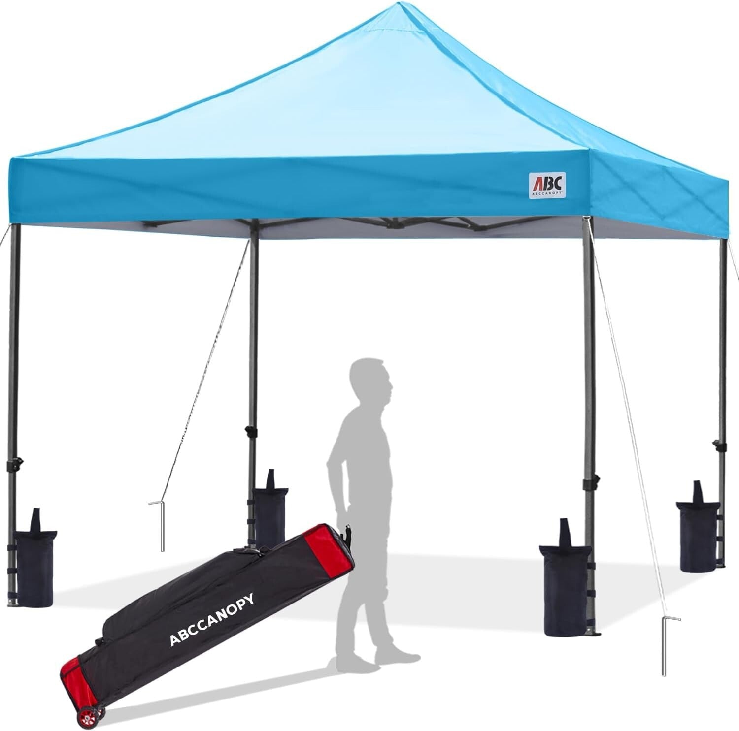 Heavy Duty 10x10 Patio Tent with UV Protection - Ideal for Events & Parties
