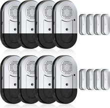 Load image into Gallery viewer, Peace of Mind: 8-Pack Door/Window Alarms with Adjustable Volume Safety Features