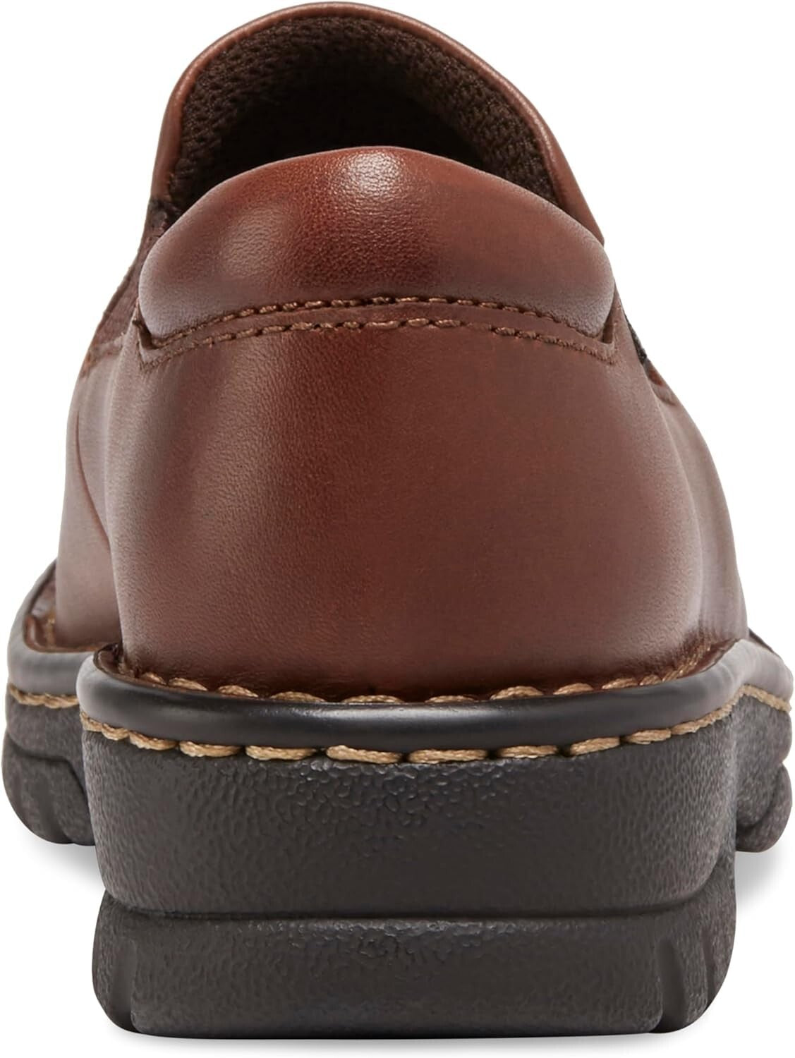 Lightweight Women's Brown Mary-Jane Slip-Ons with Cushioned Insole - Size 9