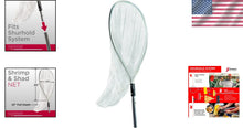 Load image into Gallery viewer, Portable Shur-LOK Fine Mesh Shrimp &amp; Shad Dip Net - 17