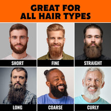 Load image into Gallery viewer, Premium Heated Beard Straightener for Men - Travel Friendly &amp; Lightweight Design