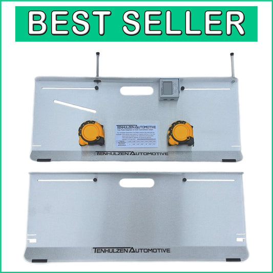 Dual-Wheel Alignment Tool with Built-in Turn Plates and High Resolution Measures