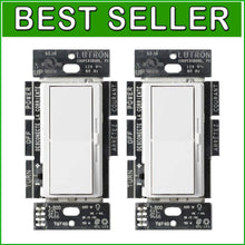 Load image into Gallery viewer, Diva LED+ Dimmer Switch - 2-Pack for Smooth Dimming of LED &amp; Incandescent Bulbs