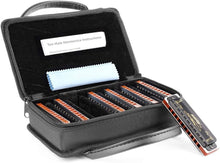 Load image into Gallery viewer, Versatile 7-Key Harmonica Set with Custom Case - Perfect for Any Skill Level