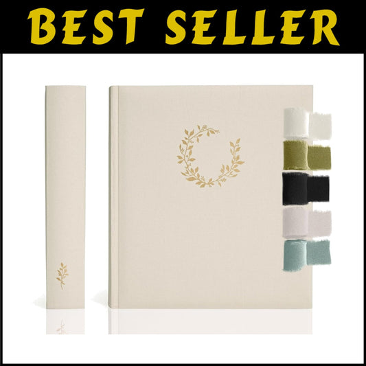 Classic Floral Photo Album with 100 Pages – Perfect for Any Special Occasion