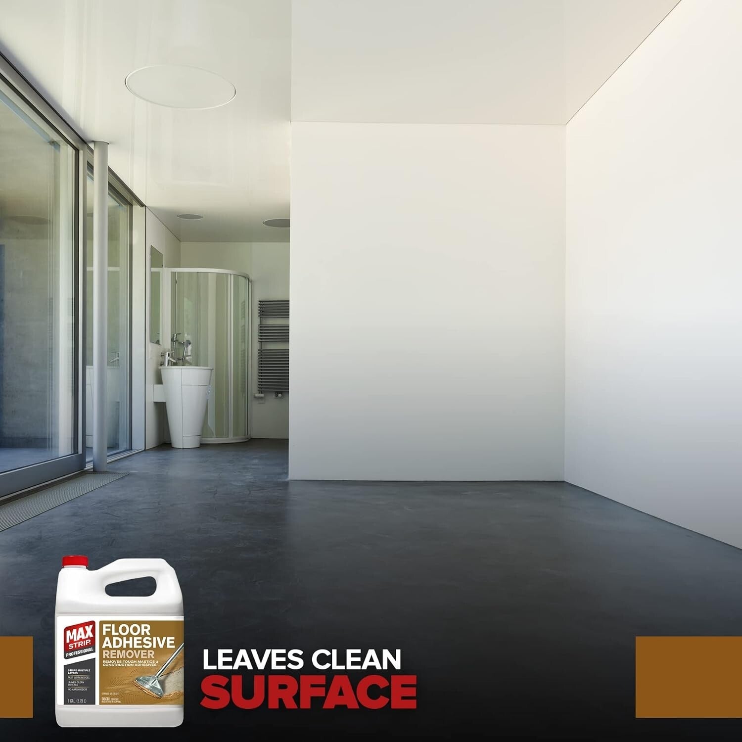 Fast Working 1 Gallon Floor Adhesive Remover Gel - Non-Toxic and Citrus Scented