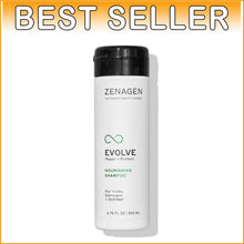 Load image into Gallery viewer, Evolve Hair Repair Shampoo - 8oz Aloe Vera Treatment for Resilient Hair