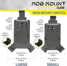 Load image into Gallery viewer, Durable &amp; Lightweight Mob Mount Claw - Secure Smartphone Holder for All Vehicles