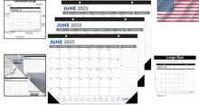 Load image into Gallery viewer, Spacious 2025-2026 Calendar Set - Ideal for Teams &amp; Collaborative Workspaces