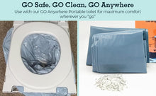 Load image into Gallery viewer, 50-Pack Original Wag Bag Portable Toilet Kit with NASA Odor Control Powder