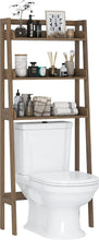 Load image into Gallery viewer, Durable 3-Tier Over Toilet Shelf - Engineered Wood Bathroom Storage Solution