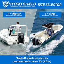 Load image into Gallery viewer, Thermoplastic Hydrofoil Boat Stabilizer with Skeg Mount for Fuel Efficiency