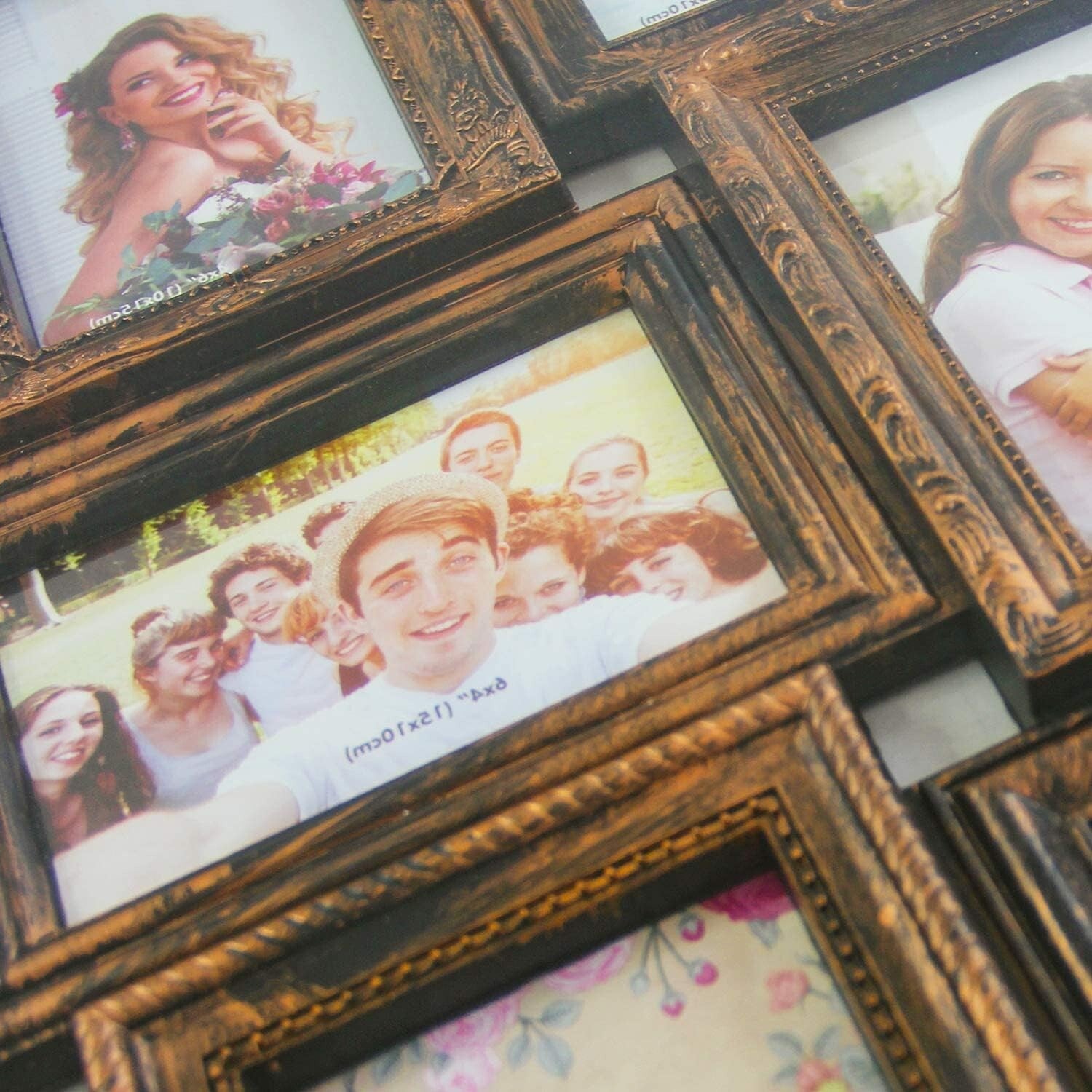 Gallery Wall 18-Picture Frame Set in Gold – Ideal for Living Room & Bedroom