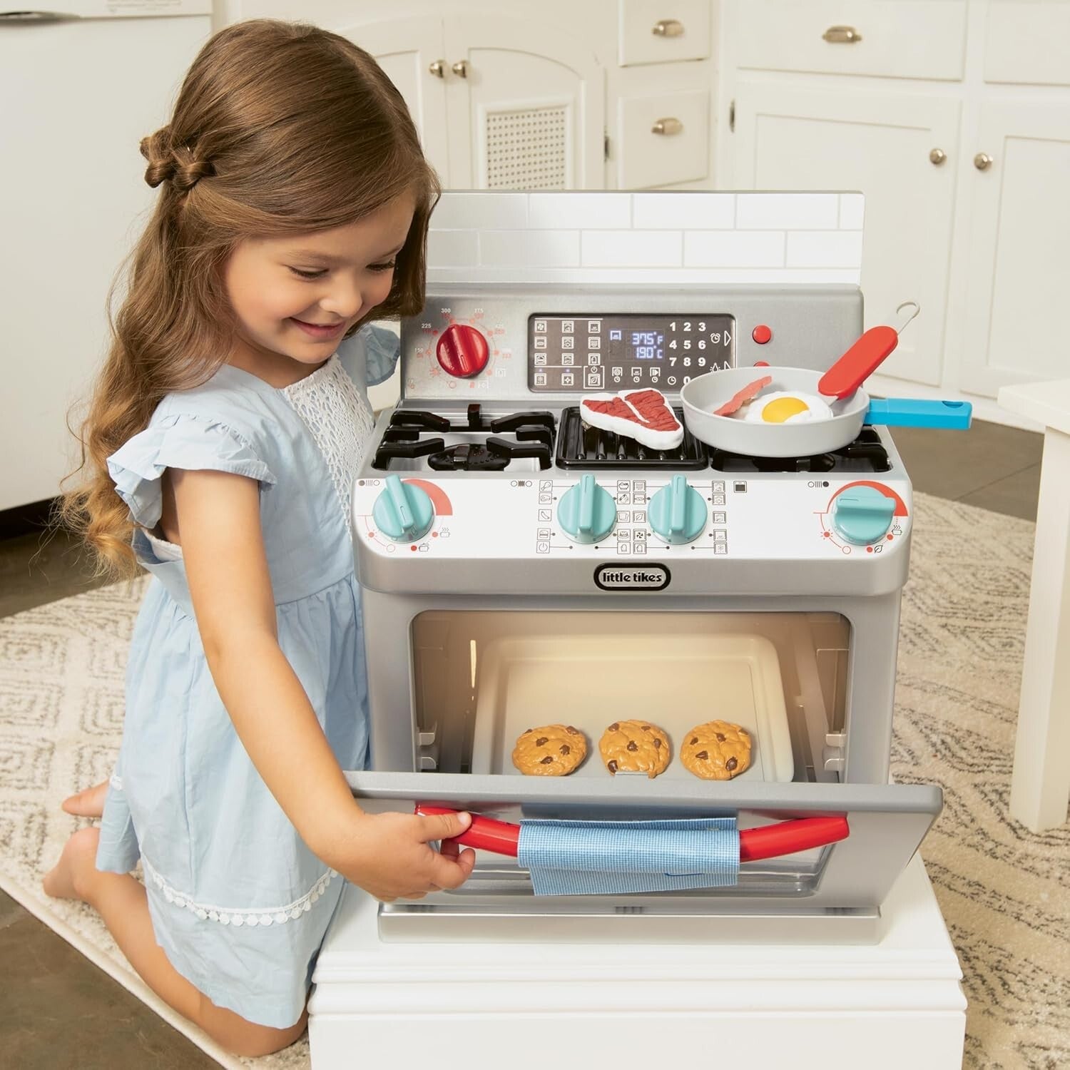 Durable Kids Cooking Toy Oven - Engaging Pretend Play with Interactive Features