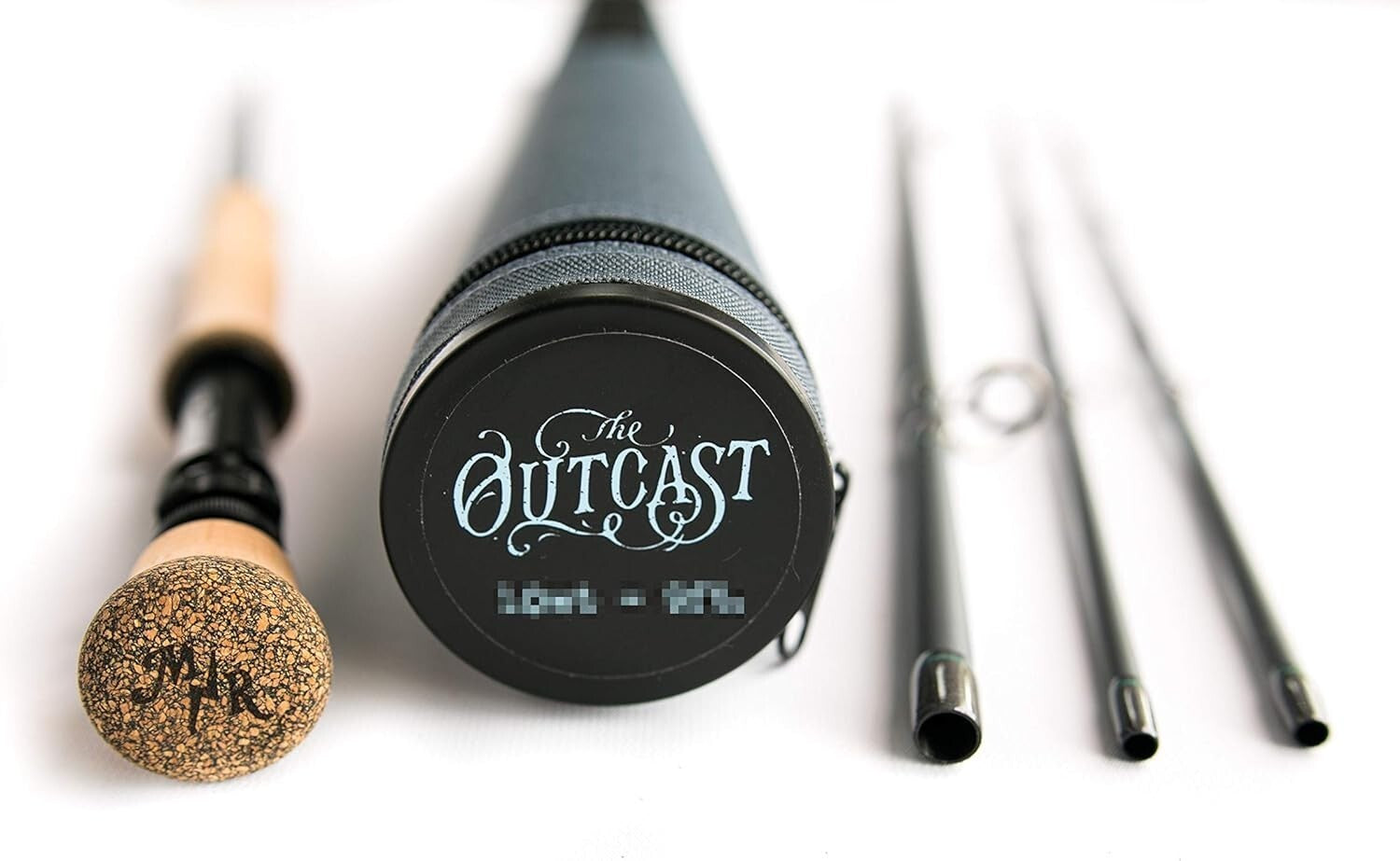 Durable 9' Moonshine Outcast Fly Rod with Portable Case - Fast Action Design