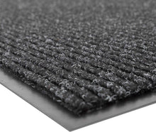 Load image into Gallery viewer, Water-Resistant 4' x 6' Charcoal Indoor/Outdoor Mat - Safe &amp; Easy to Clean
