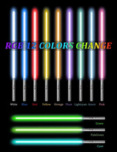 Load image into Gallery viewer, Real Combat Experience RGB Lightsaber - 12 Colors, Comfort Hilt, Holiday Gift