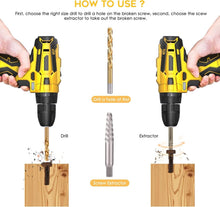 Load image into Gallery viewer, Premium 26-Piece Bolt &amp; Screw Extractor Set with Rugged Carrying Case