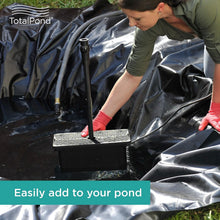 Load image into Gallery viewer, Compact Pond Filter System with Bio-Balls and Dual Filters for Clean Water