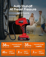Load image into Gallery viewer, Field-Ready Tire Air Pump - Digital Pressure Gauge, 160 PSI &amp; Dual Power Supply
