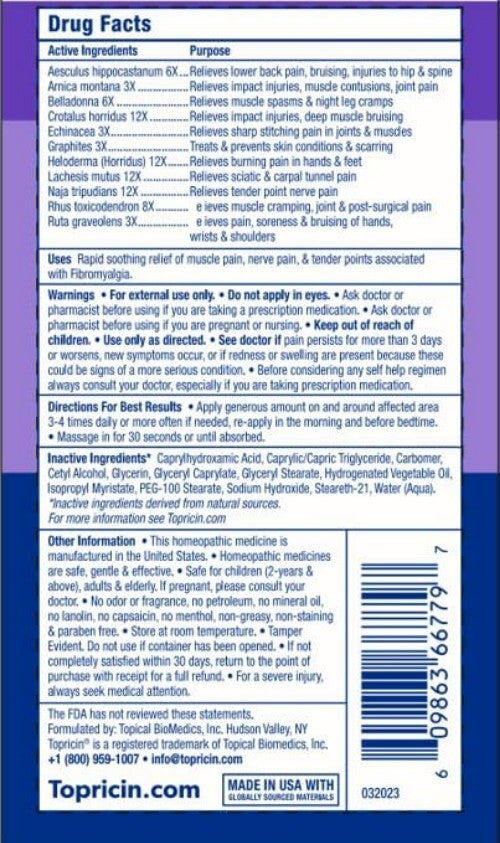 Doctor Recommended Fibromyalgia Relief Cream - Soothes Pain & Improves Sleep