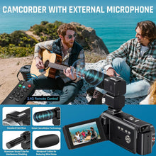 Load image into Gallery viewer, 8K 64MP Vlogging Camera with 18X Zoom, IR Night Vision &amp; WiFi Connectivity
