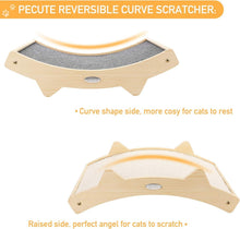 Load image into Gallery viewer, Stylish Indoor Cat Scratch Pad - Double-Sided with Wooden Frame 16.5x10.8 in