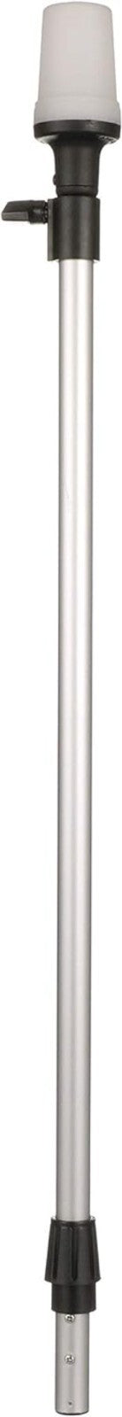 Effortless Setup Telescoping Pole Light - 12 Watts with Space-Efficient Storage