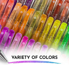 Load image into Gallery viewer, Artist-Approved 96 Gel Pens with 48 Glitter Refills for Colorful Creations