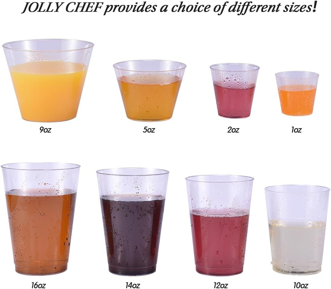 Versatile 1000 Disposable Shot Glasses - Ideal for Weddings, Holidays, and More