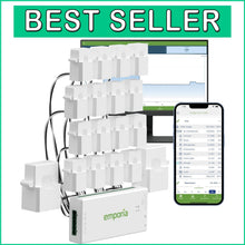 Load image into Gallery viewer, Whole Home Energy Monitor with 16 Circuit Sensors - Solar &amp; Net Metering Support