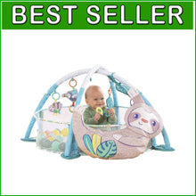 Load image into Gallery viewer, Portable Sloth Activity Gym &amp; Toddler Ball Pit - Stimulating Sensory Exploration