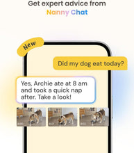 Load image into Gallery viewer, 360° Rotating Dog Camera with Treat Dispenser: Stay Connected with Your Pup