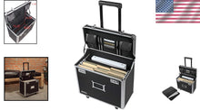 Load image into Gallery viewer, Mobile Legal File Case with Combination Lock - 14.5x13.5x11, Travel-Friendly