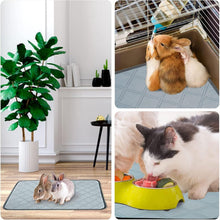 Load image into Gallery viewer, Multi-Layer Washable Guinea Pig Pads - Eco-Friendly 4-Pack Bedding Solution