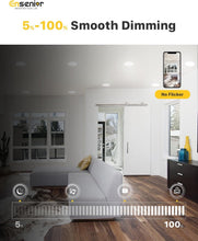 Load image into Gallery viewer, Energy Efficient 16 Pack 6 Inch Dimmable LED Recessed Ceiling Lights - 1200LM