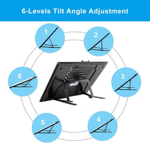 Load image into Gallery viewer, Rechargeable A3 LED Light Pad with Magnet Clip &amp; Adjustable Stand for Artists