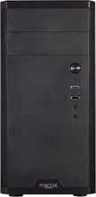 Load image into Gallery viewer, Brushed Aluminum Mini Tower Case with Vertical Storage Solution for PCs