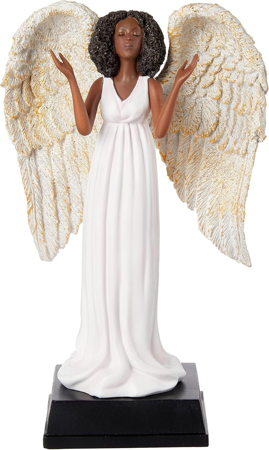 Meaningful Pink Angel Figurine - Perfect African American Gift for All Occasions