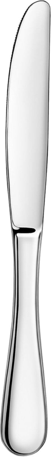 Set of 12 Elegant 9.15-Inch Stainless Steel Dinner Knives - Corrosion Resistant