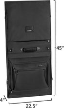 Load image into Gallery viewer, Lightweight 45-Inch Garment Bag with Shoulder Strap &amp; 9 Pockets for Easy Travel
